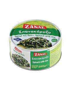 Spinat mit Reis Zanae 280g
